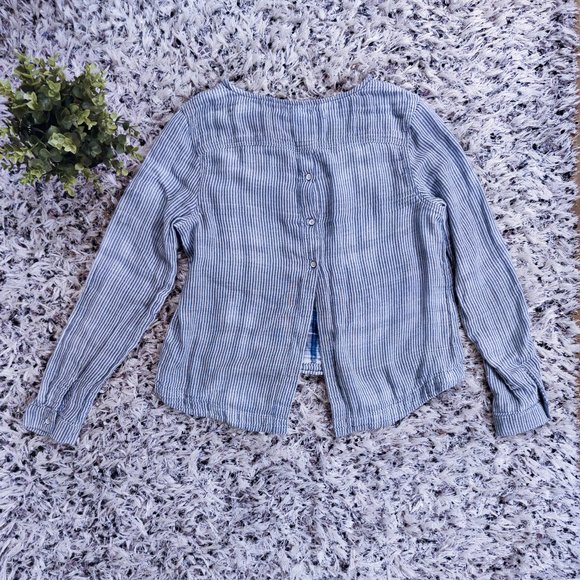 Cloth and Stone Stripped Shirt - Picture 5 of 6